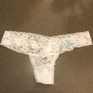 Never worn “I Do” thong